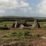 Garn Turne collapsed Neolithic burial chamber