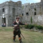 Sir John Perot, castle guide