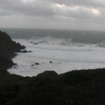 West Dale Bay in a winter storm 1