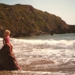 Joanne – the little mermaid – on West Dale beach