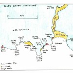 Map of Sandy Haven coastline