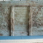 Greek texts in St David's cathedral