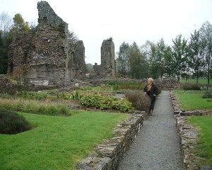 The medieval ecclesiastical raised gardens at Haverfordwest Priory