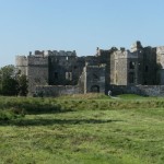 Carew Castle – main entrance on south side