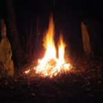 Fire in the menhirs.