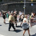 Hubba’s vikings at Milford Haven carnival 2011