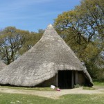 Iron age palace at Castell Henllys