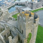 Pembroke Castle - looking down